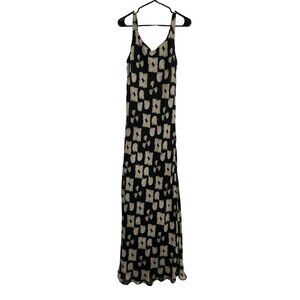 21St Escape Womens Sleeveless Geometric Print Maxi Dress Sz XL